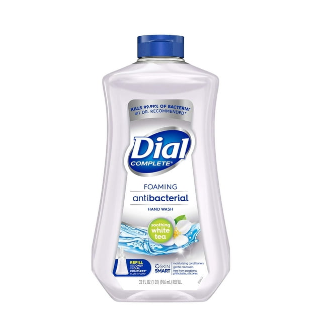 Dial Complete Antibacterial Foaming Hand Soap Refill, Soothing White
