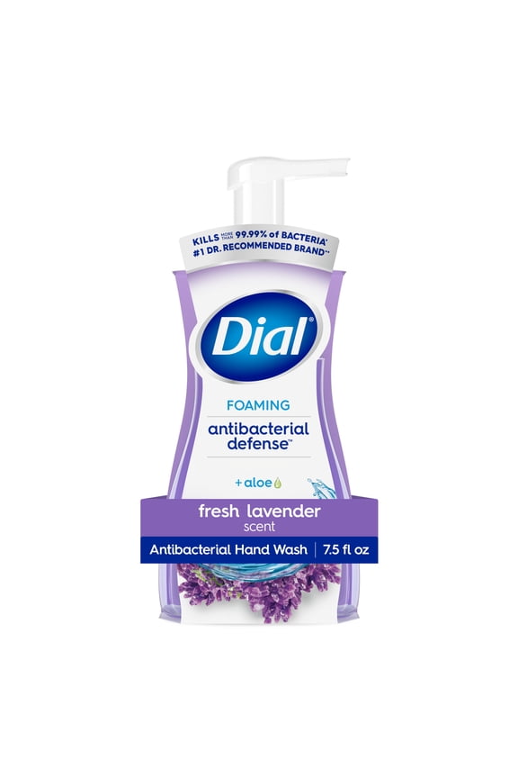 Antibacterial Defense Fresh Lavender Scent Foaming Hand Soap, 7.5 fl oz