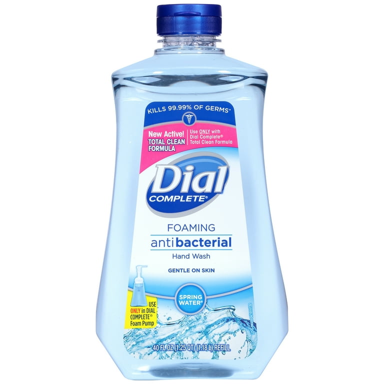 Dial Complete Antibacterial Foaming Hand Wash Refill Spring Water