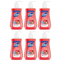 Dial Complete Antibacterial Liquid Hand Soap, Pomegranate Tangerine, 7.5 fl oz, Pack of 6