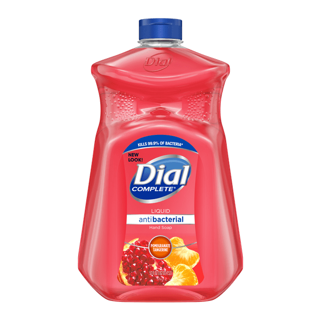 Dial Complete Antibacterial Hand Soap Refill, Pomegranate & Tangerine
