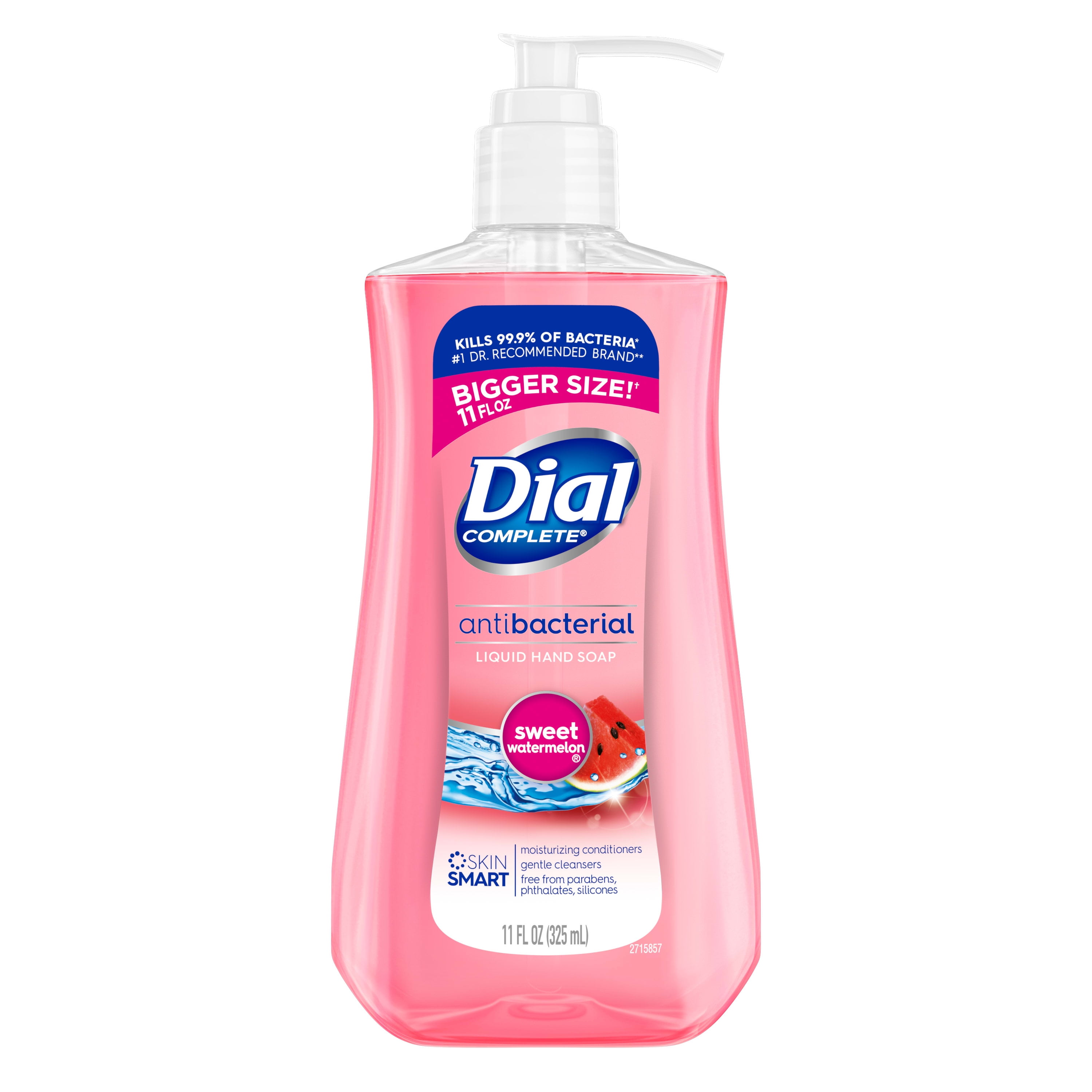 Dial Complete Antibacterial Liquid Hand Soap Sweet Watermelon 11 fl oz Walmart Business Supplies