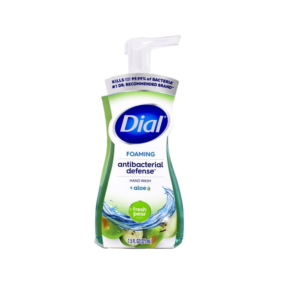 Dial Complete Foaming Antibacterial Gentle Hand Wash, Fresh Pear, 7.5 Oz