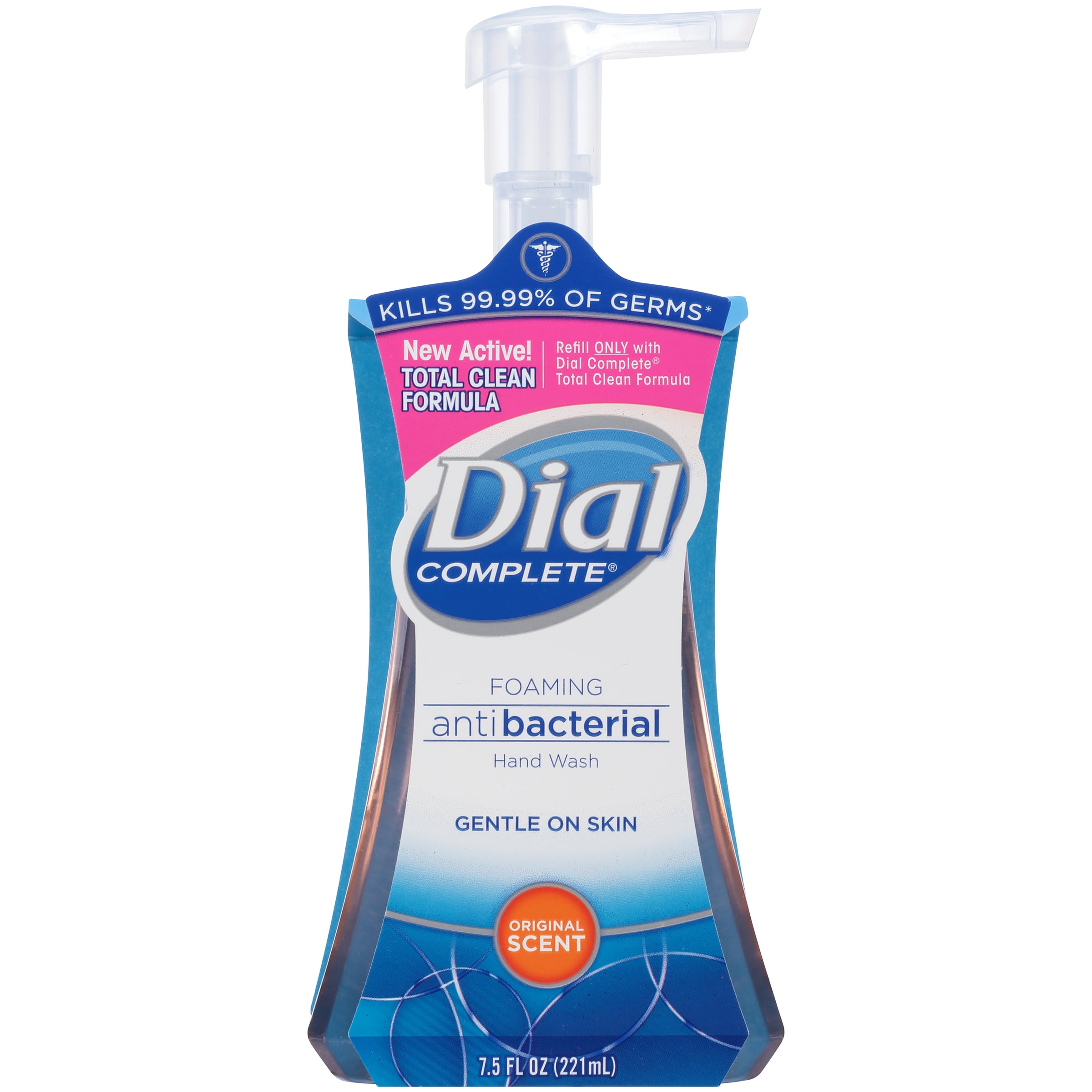 Dial Complete Foaming Hand Soap Original Gentle Washing 7.5 Fl Oz Walmart