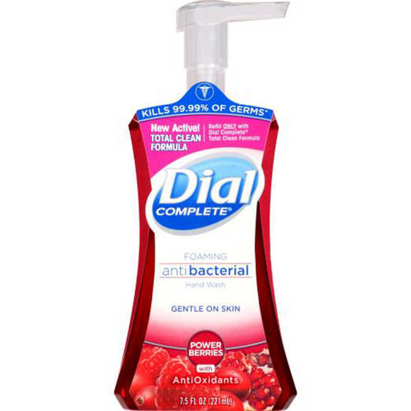 Dial Complete Foaming Hand Wash Antioxidant, Power Berries (Pack of 2)