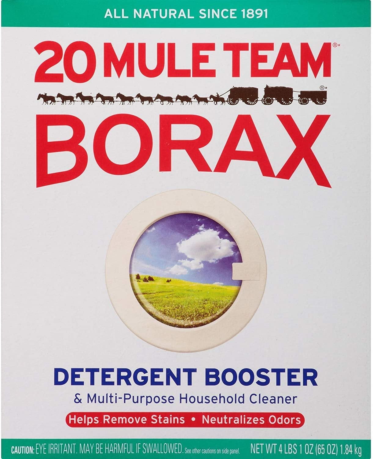 Dial Corp. 00201/1365491 Mule Team Borax Laundry Booster, 65 Oz, 20