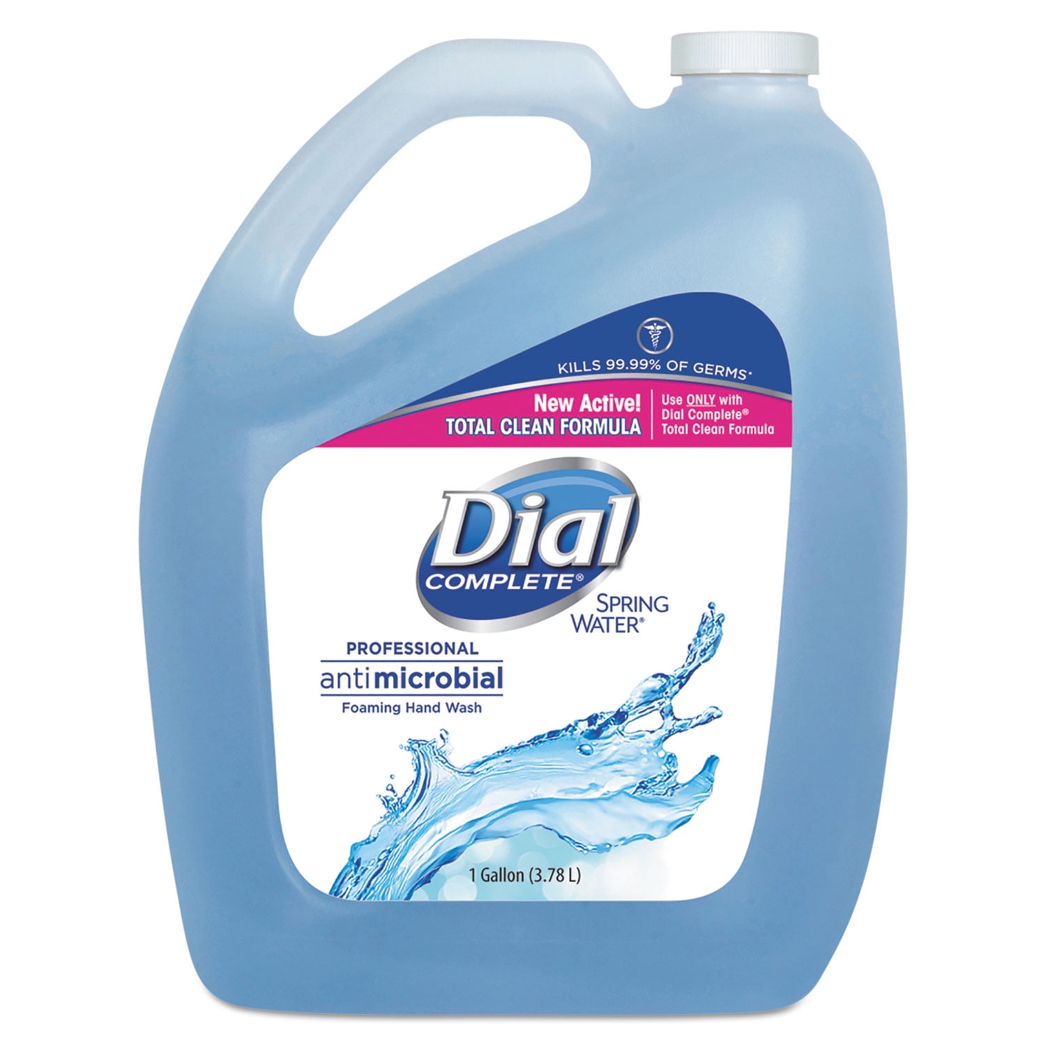 Dial Moisturizing Liquid Hand Soap, Spring Water Scent, 1 gal.