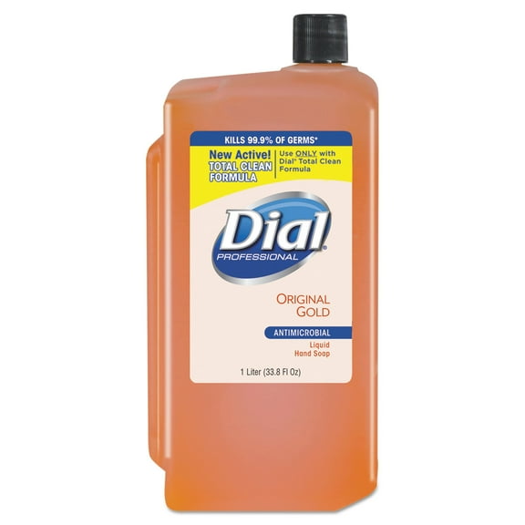 Dial, DIA84019, Original Gold Antimicrobial Soap Refill, 1 Each, Orange