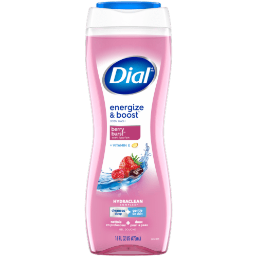 Dial Energize & Boost Berry Burst Body Wash - 16 fl oz