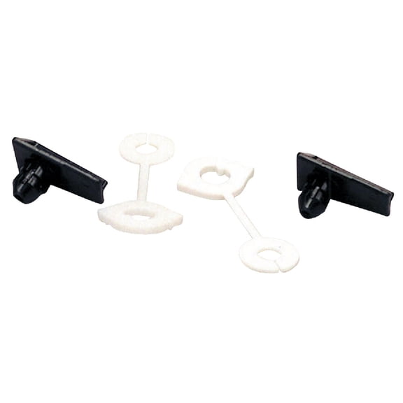 Dial Evaporative Cooler Replacement Pad Frame Latch, Black, 2 Piece Set