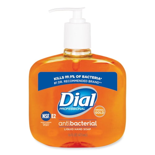 Gold Antibacterial Liquid Hand Soap, Floral, 16 oz Pump, 12/Carton Gold Antibacterial Liquid Hand Soap, Floral, 16 oz Pump, 12/Carton