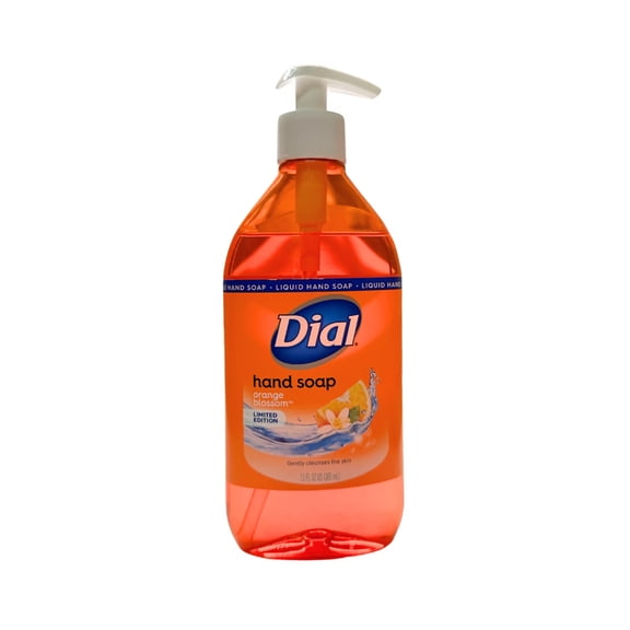 Dial Hand Soap Liquid Orange Blossom, 13 Fl oz (385 mL)