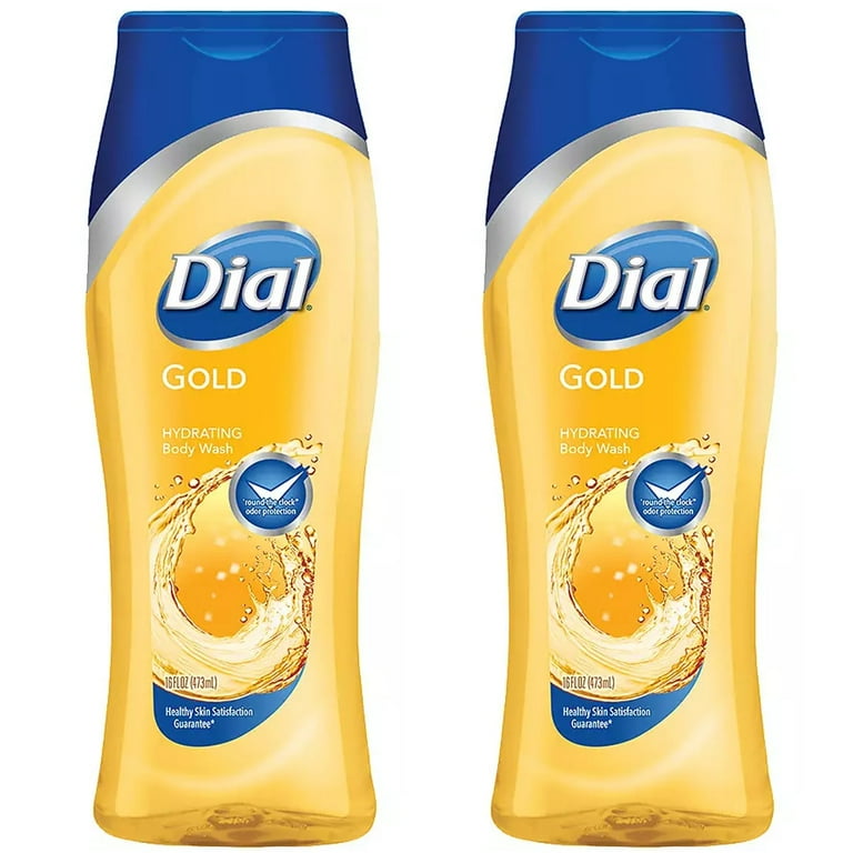 Dial Hydrating Body Wash Gold, 16 fl oz, Pack, Lightweight