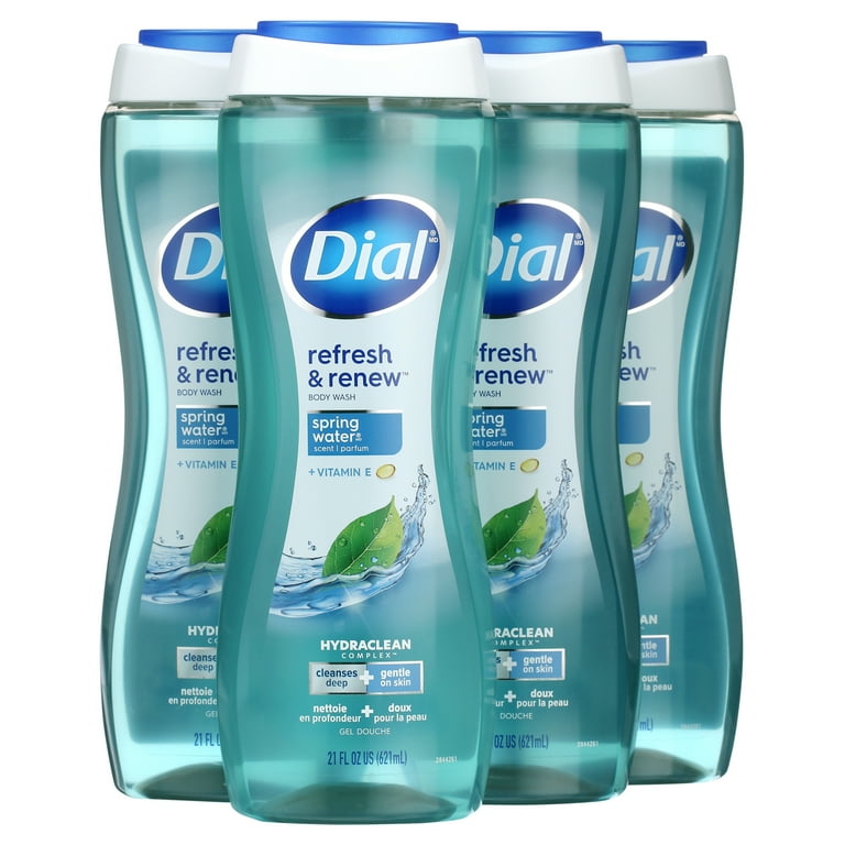 Dial Healthy Skin Antibacterial Shower Gel, Hydrating Body Wash