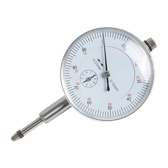 Dial Indicator for Measuring with High Accuracy and Stability Silver Color 1pc