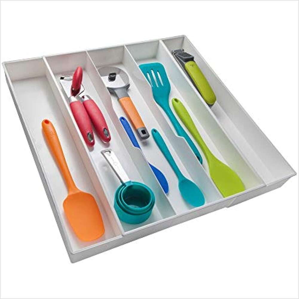 Dial Industries, Inc. ExpandADrawer Utensil and Cutlery Organizer