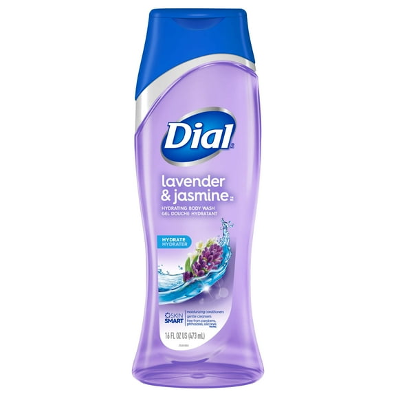 Dial Lavender & Jasmine Hydrating Body Wash, 16 oz