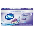 thumbnail image 1 of Dial Lavender Jasmine Antibacterial Deodorant Bar Soap (Pack of 12), 1 of 1