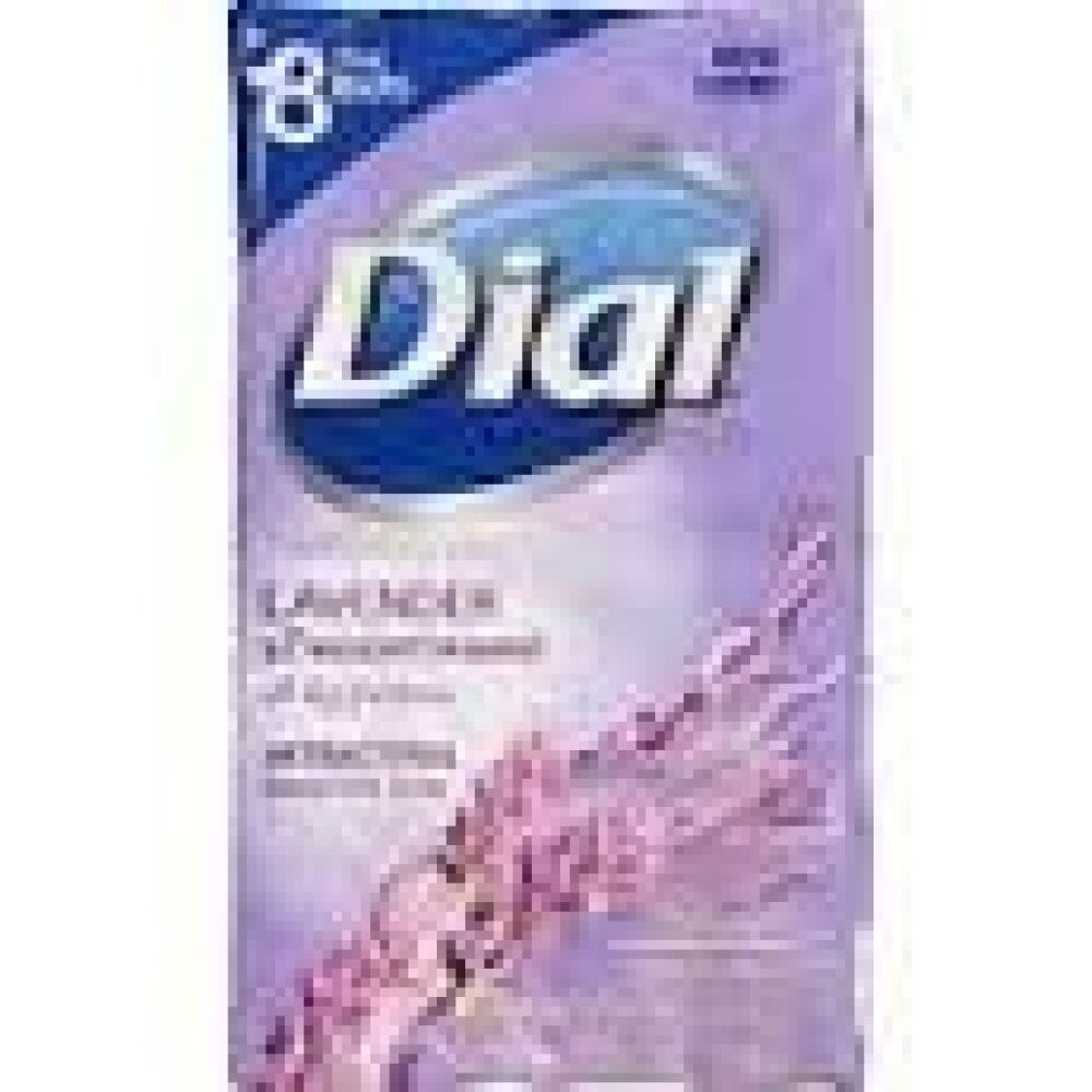 Dial Lavender & Twilight Jasmine Antibacterial Deodorant Soap, 8 Count