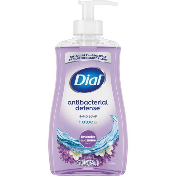 Dial Lavender & Twilight Jasmine Antibacterial Hand Soap With Moisturizer 7.5 Ounce 2 Pack