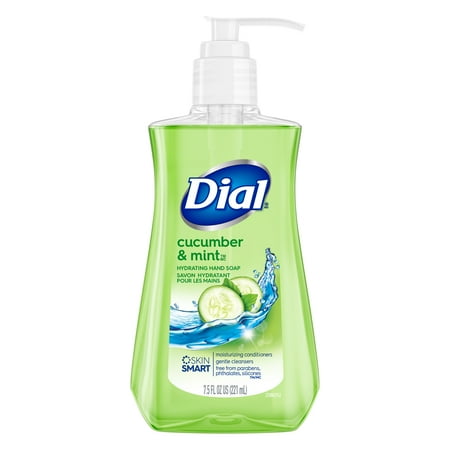 Dial Liquid Hand Soap, Cucumber & Mint, 7.5 fl oz