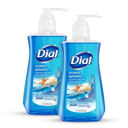 Dial Liquid Hand Soap, Ocean Splash, 7.5 Ounce
