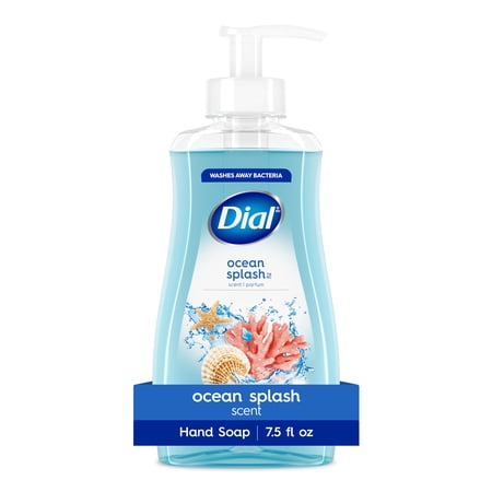 Dial Clean + Gentle Liquid Hand Soap, Ocean Splash Gentle Hand Soap, 7.5 fl oz