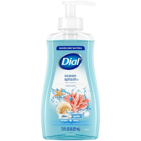 Dial Liquid Hand Soap, Ocean Splash, 7.5 fl oz