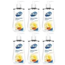 Dial Liquid Hand Soap, Vanilla Honey, 7.5 oz, 6 Pack