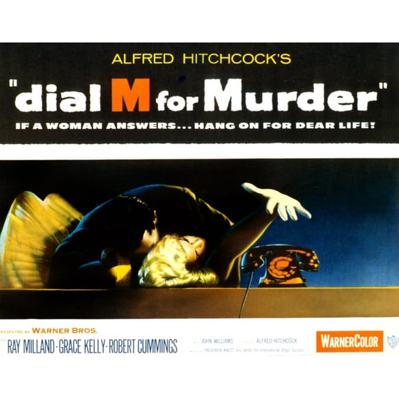 Dial M For Murder Anthony Dawson Grace Kelly 1954 Movie Poster Masterprint (28 x 22)