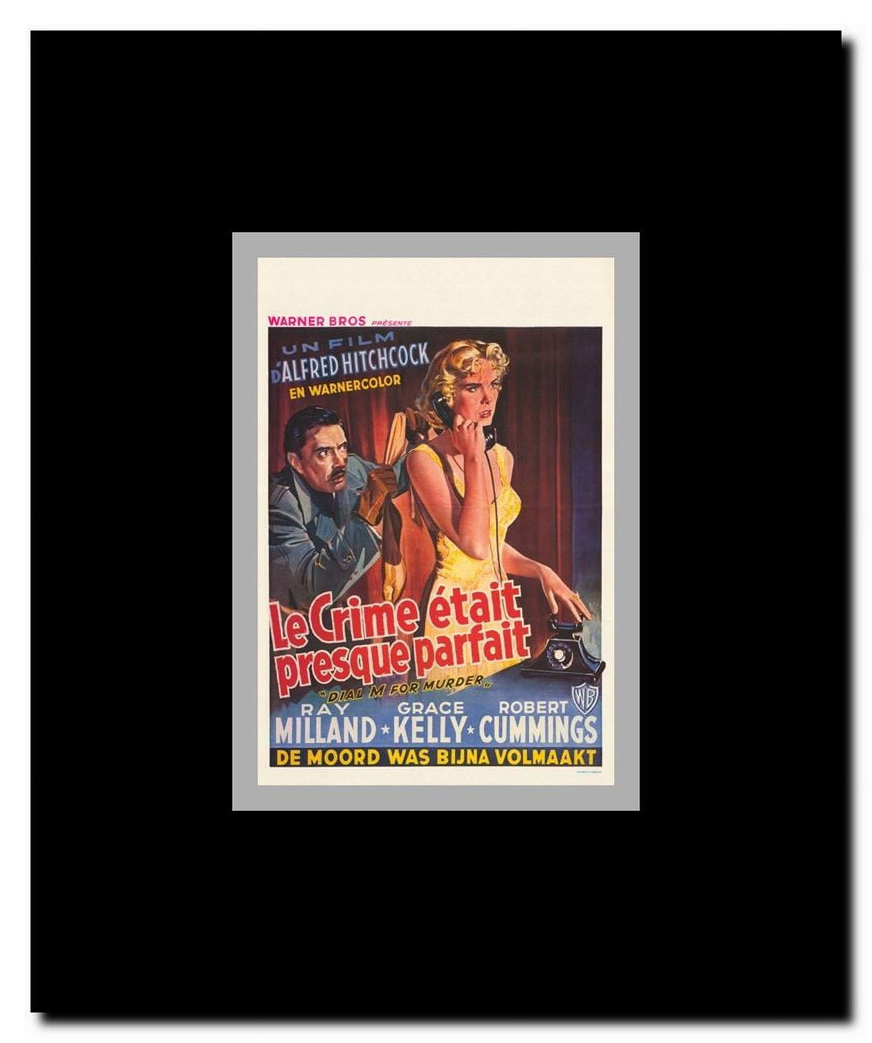 Dial M For Murder Framed Movie Poster