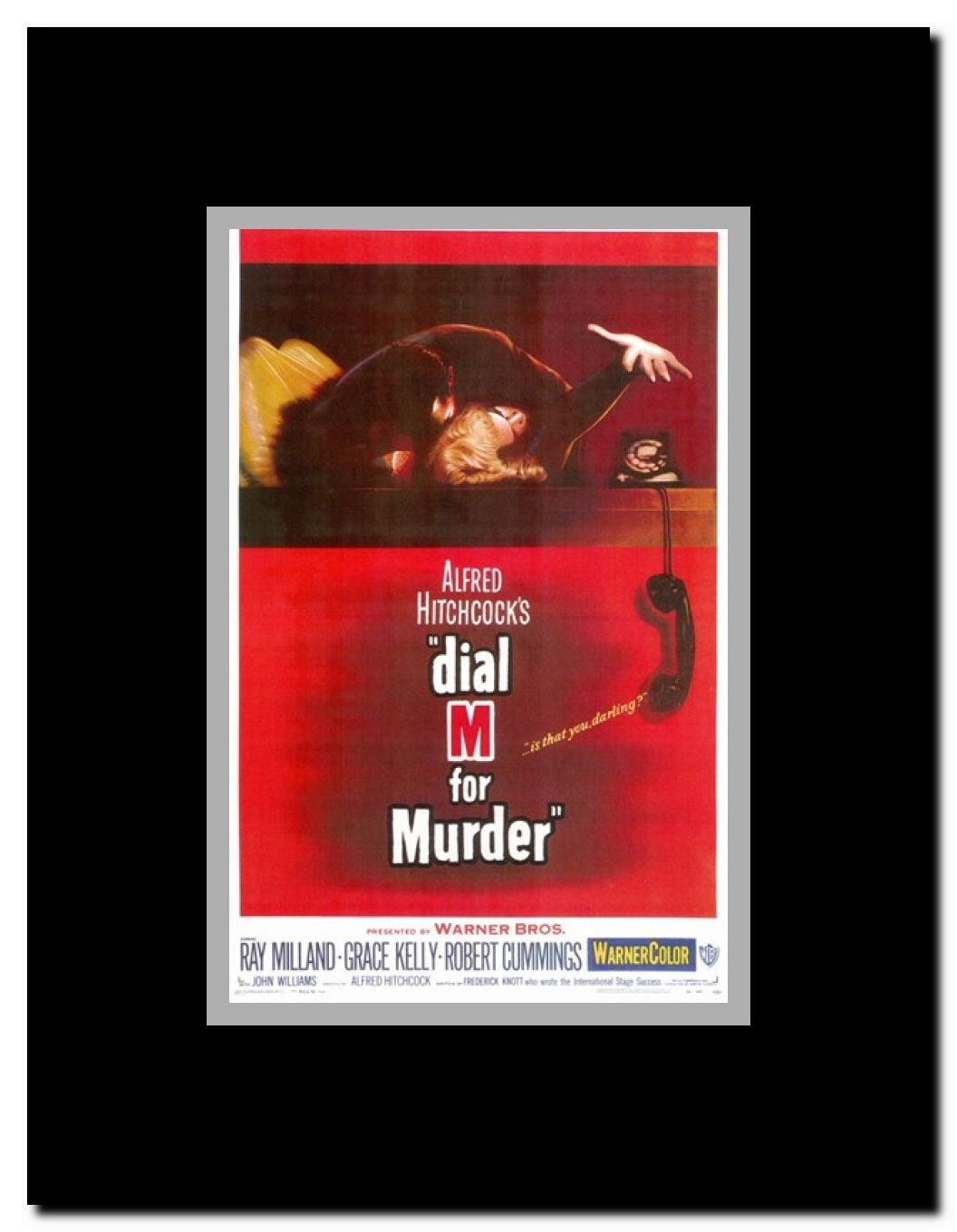 Dial M for Murder Framed Movie Poster