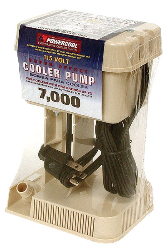 Tan 115-Volt Evaporative Cooler Pump for 7000 CFM