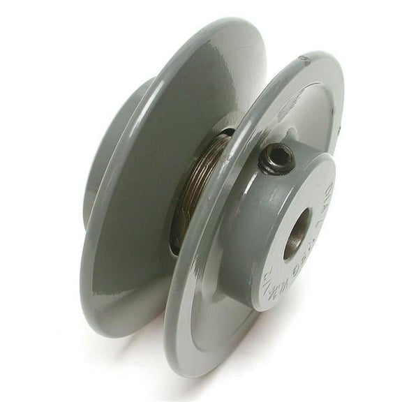 Dial Manufacturing 3.25 x 0.5 in. Plastic Iron Pulley