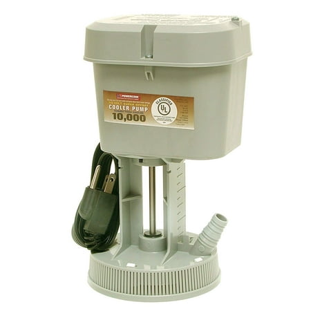 Dial Manufacturing Evaporative Cooler Pump, 4.25"L x 4.25"W x 8.5"H, 2.12 lb