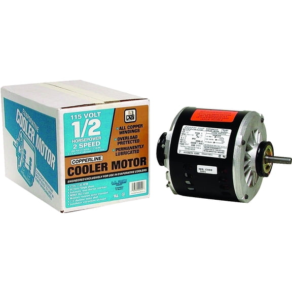 Dial Manufacturing INC 2204 1/2 HP 2 Speed Evaporative Cooler Motor