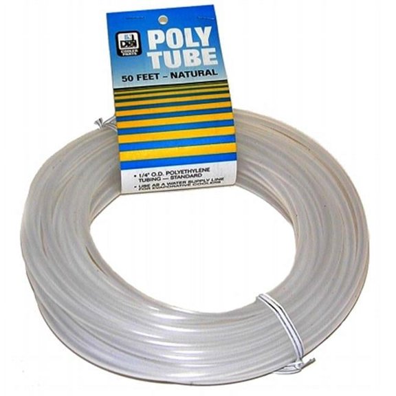 Dial Manufacturing Inc .25in. X 50ft. Natural Poly Tubing