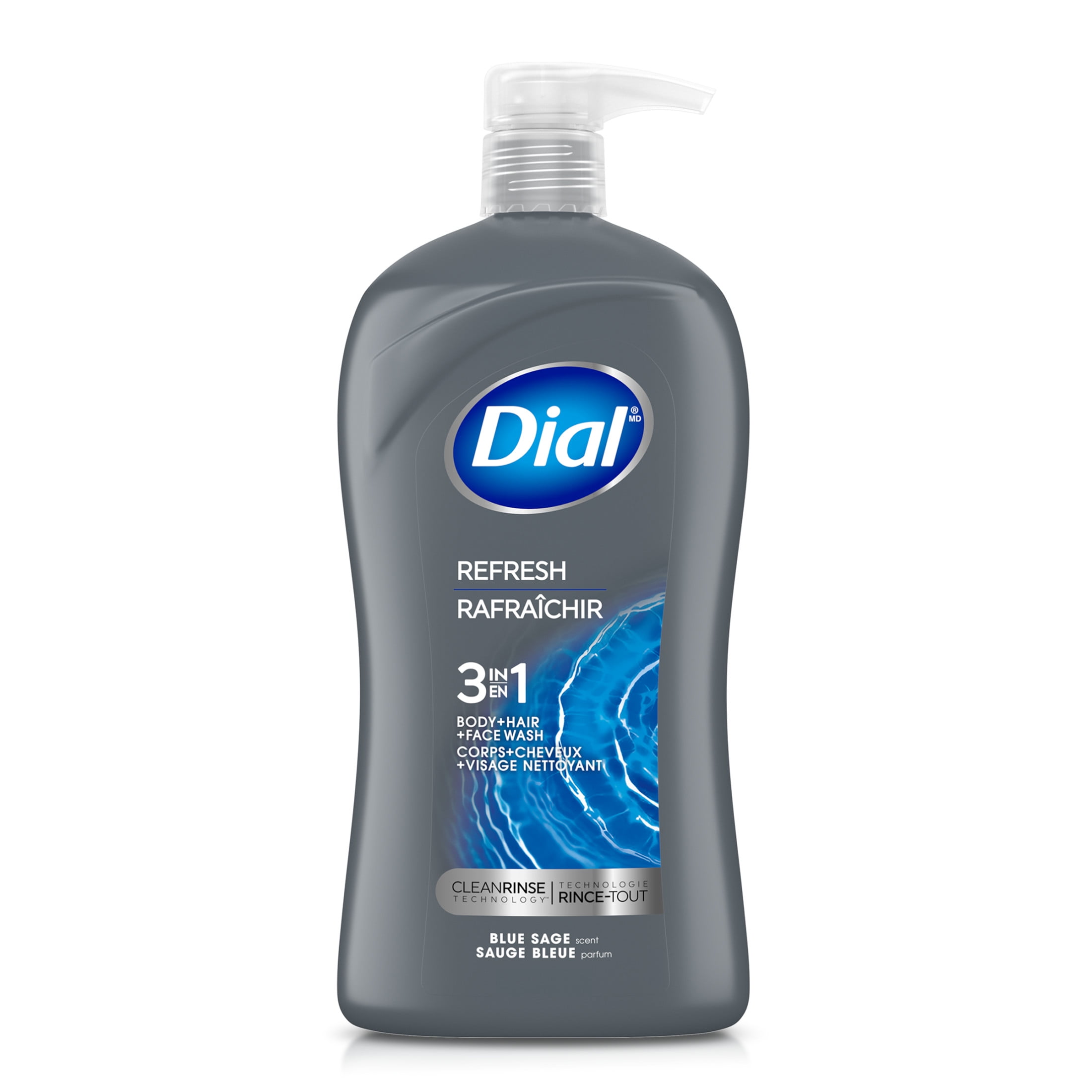 Dial Men 3in1 Body, Hair and Face Wash Hydro Fresh Kuwait Ubuy - Main Image