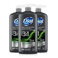 Dial Men 3in1 Body, Hair and Face Wash, Recharge, 69 fl oz (323 fl oz