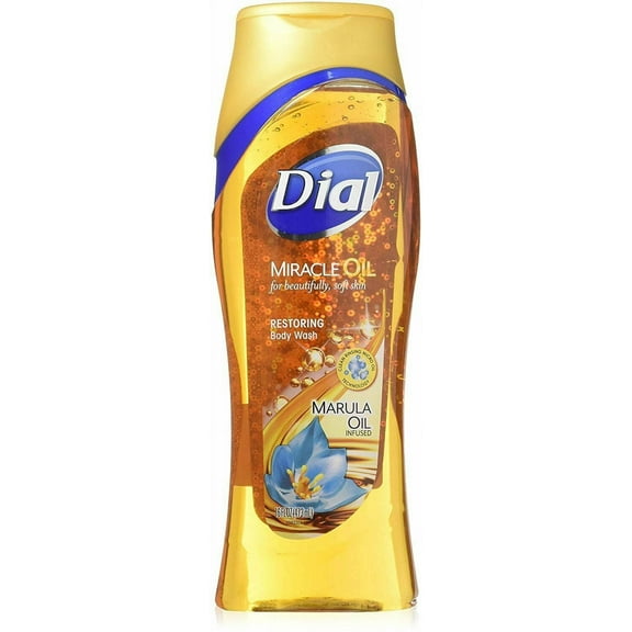 Dial Miracle Oil Marula Oil Infused Restoring Body Wash 16 Fl. Oz. 2 Pack