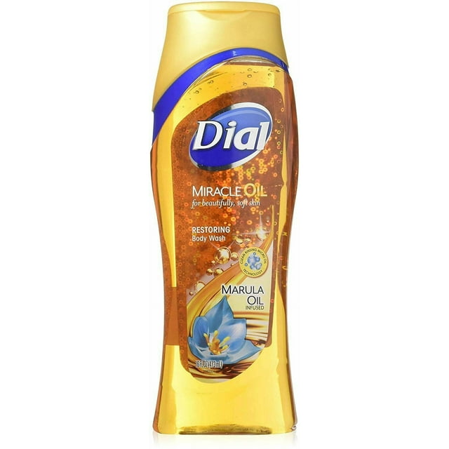 Dial Miracle Oil Marula Oil Infused Restoring Body Wash 16 Fl. Oz. 2 Pack