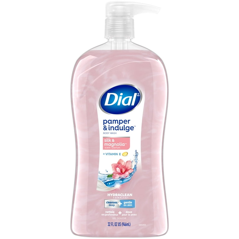 Dial Moisturizing Body Wash with Pump, Silk Magnolia, 32 fl oz