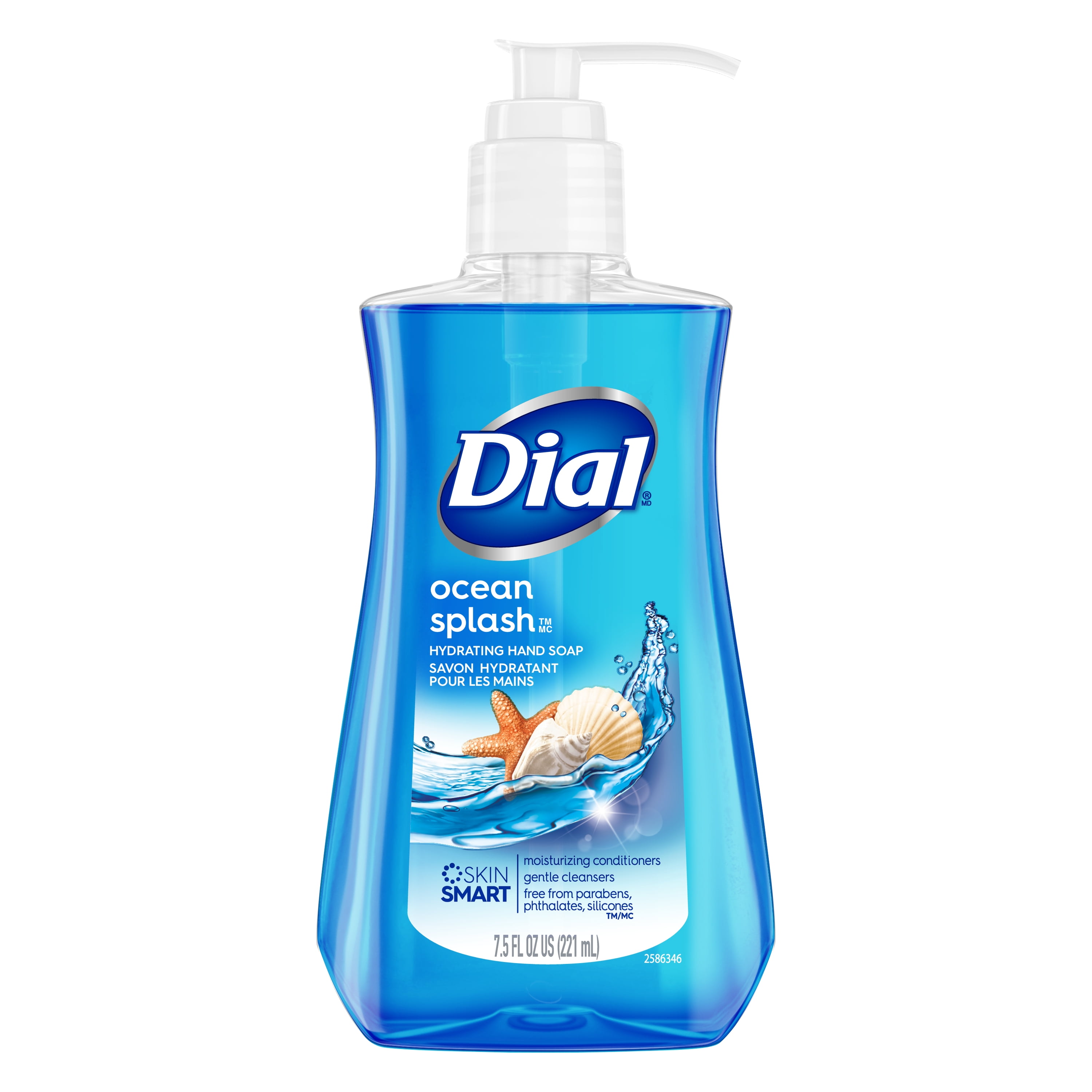 Dial Moisturizing Liquid Hand Soap, Ocean Splash, 7.5 fl oz
