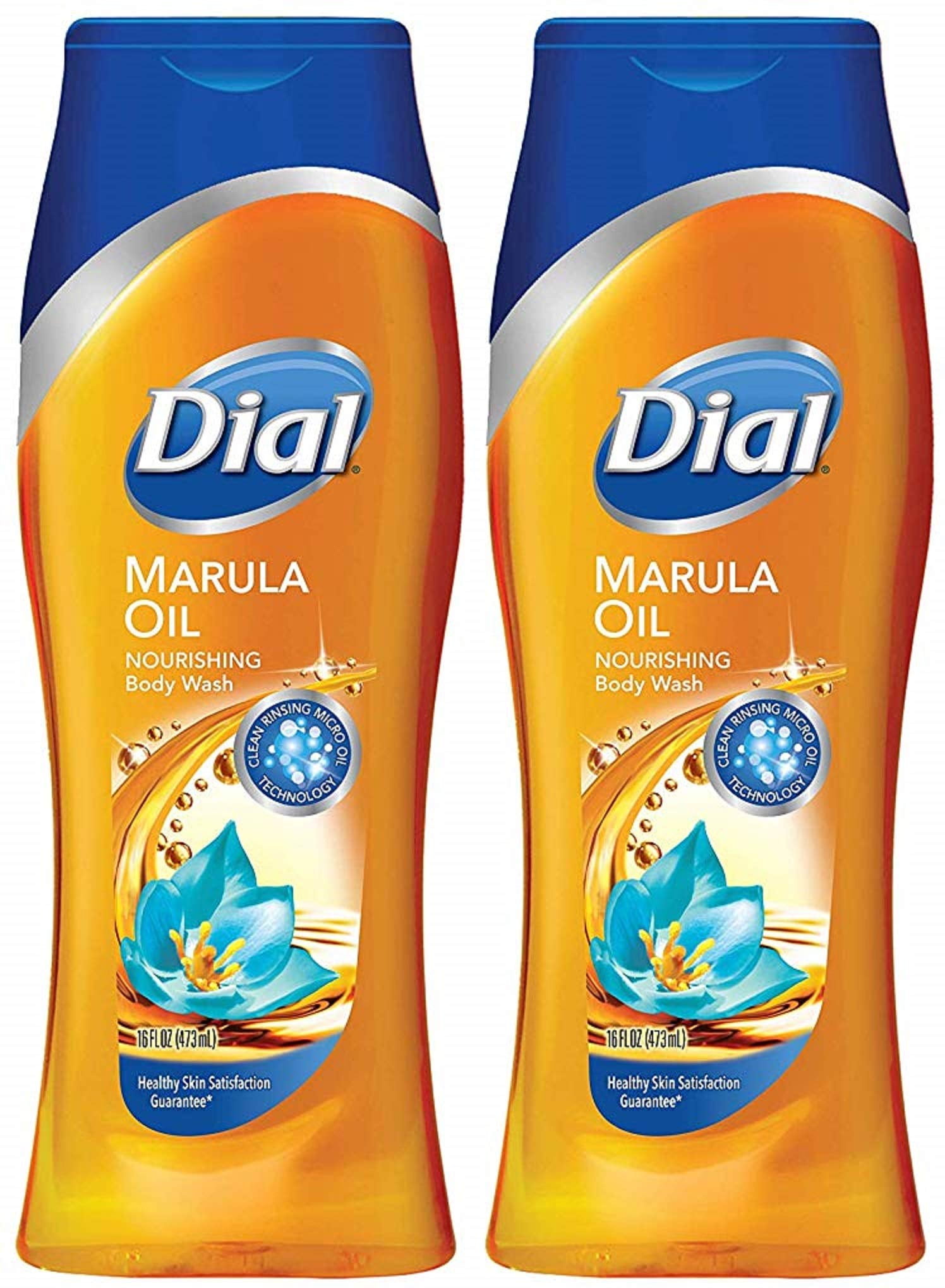 Dial Nourishing Body Wash Marula Oil Net Wt. 16 Fl Oz (473 Ml) Per Bottle Pack Of 2