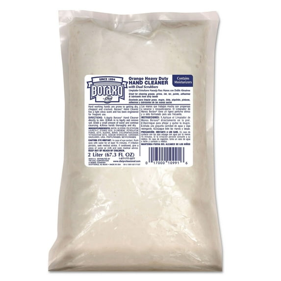 Dial Orange Heavy Duty Hand Cleaner, 2 L Refill Bag