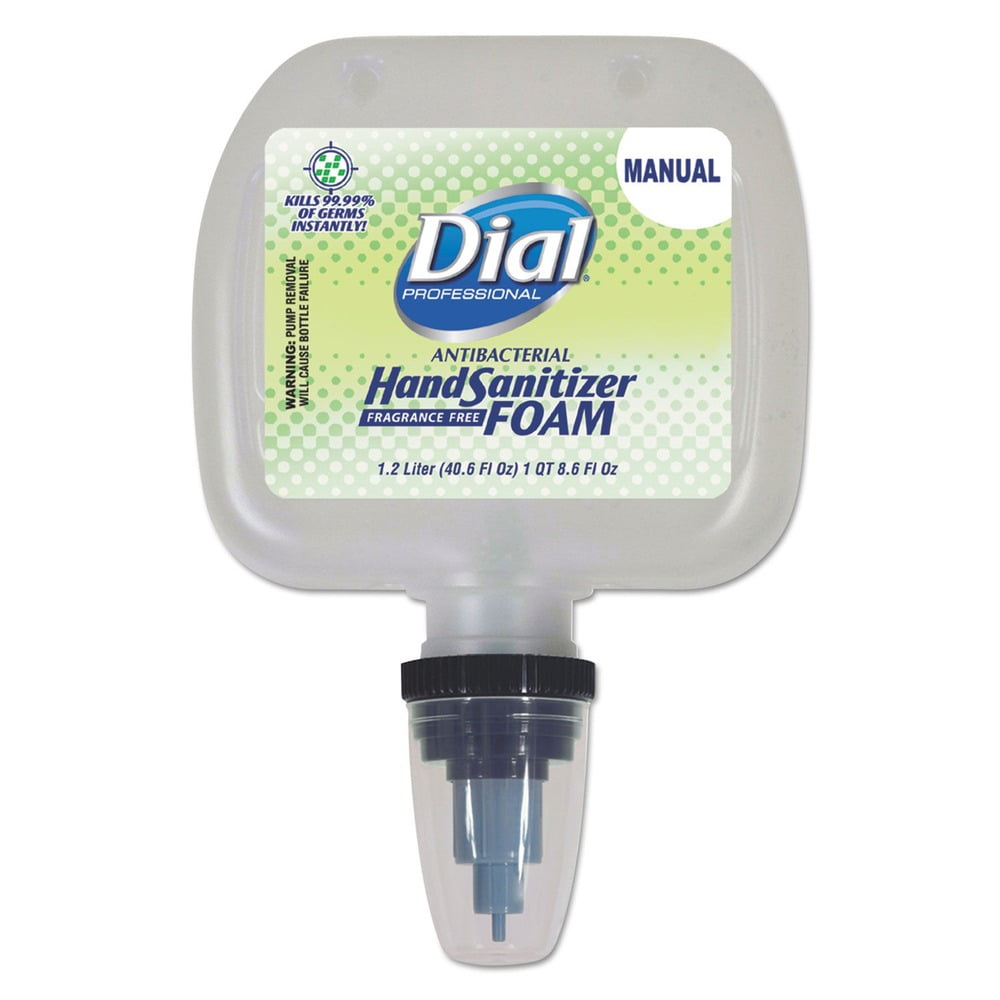 Antibacterial Foaming Hand Sanitizer Refill for FIT Touch Free Dispenser, 1 L Bottle, Fragrance-Free, 3/Carton Antibacterial Foaming Hand Sanitizer Refill for FIT Touch Free Dispenser, 1 L Bottle, Fragrance-Free, 3/Carton