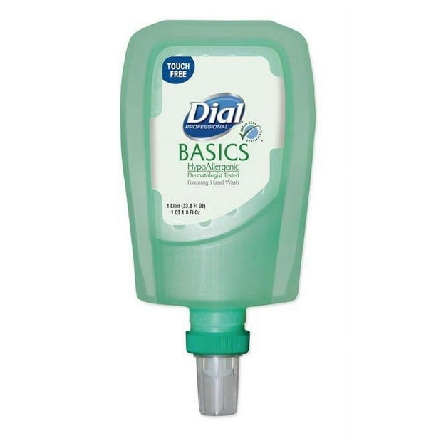 Basics Hypoallergenic Foaming Hand Wash Refill for FIT Touch Free Dispenser, Honeysuckle, 1 L Basics Hypoallergenic Foaming Hand Wash Refill for FIT Touch Free Dispenser, Honeysuckle, 1 L