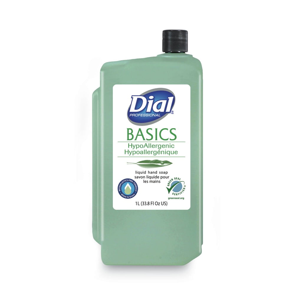 Basics MP Free Liquid Hand Soap, Unscented, 1 L Refill Bottle, 8/Carton Basics MP Free Liquid Hand Soap, Unscented, 1 L Refill Bottle, 8/Carton