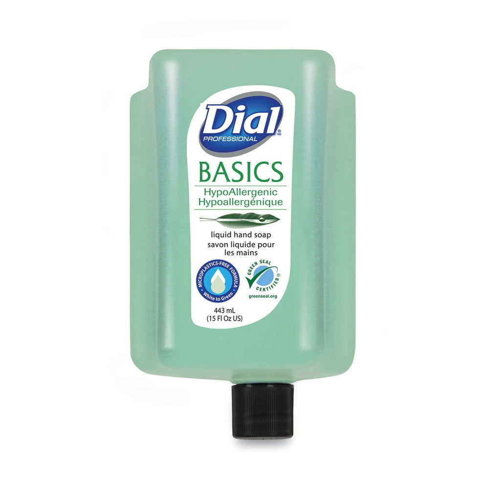 Basics MP Free Liquid Hand Soap Refill for Versa Dispensers, Unscented, 15 oz Refill Bottle Basics MP Free Liquid Hand Soap Refill for Versa Dispensers, Unscented, 15 oz Refill Bottle