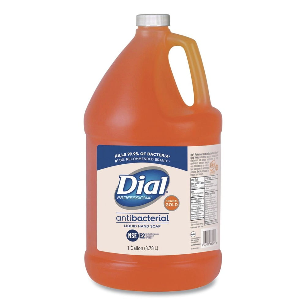 Dial Professional Gold Antimicrobial Soap, Floral Fragrance, 1gal Bottle